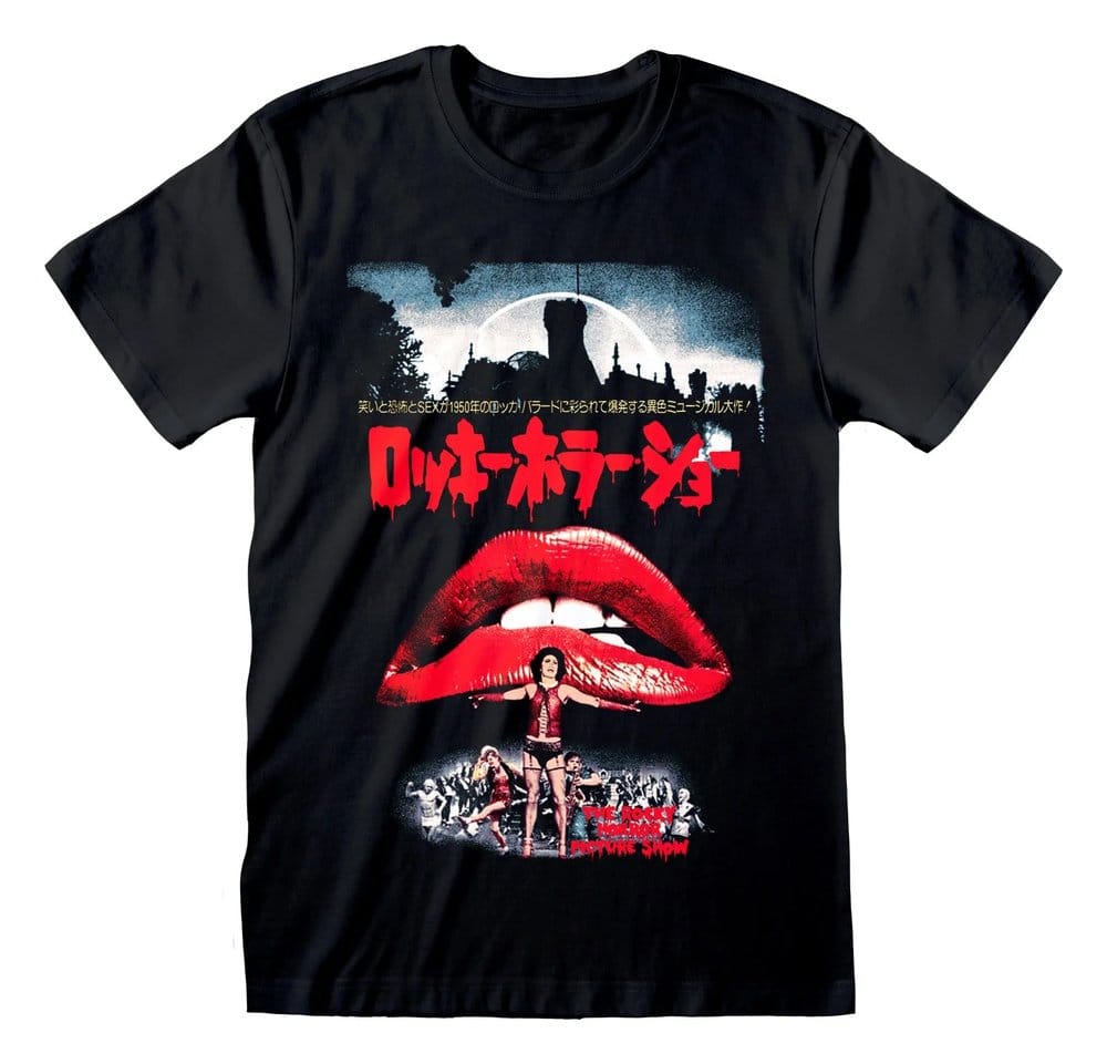 Rocky Horror Picture Show T-Shirt Japanese Black Größe XL Image