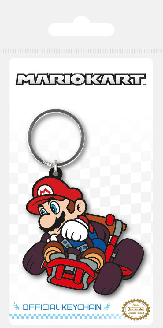 Mario Kart Gummi-Schlüsselanhänger Drift 6 cm Image