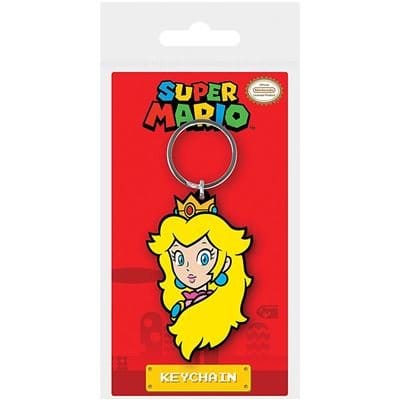 Super Mario PVC Schlüsselanhänger Princess Peach Image