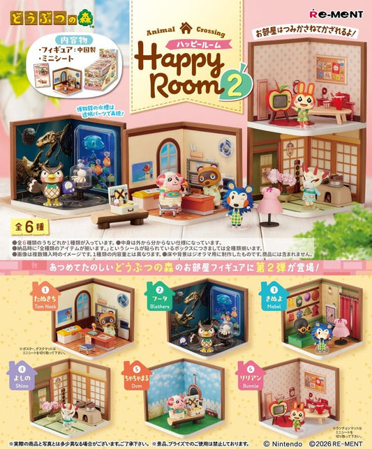 Animal Crossing Minifiguren Happy Room 2 Blind Box Display (6) Image
