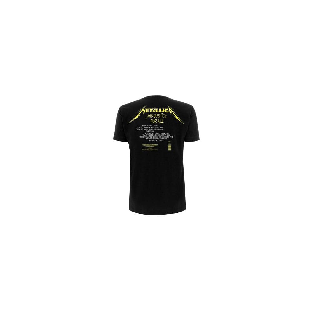 Metallica T-Shirt And Justice For All Tracks Black  Größe S Image 2