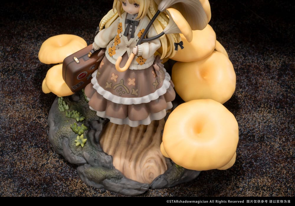 The Mushroom Girls PVC Statue 1/1 Serie No.3 Pleurotus Citrinopileatus 24 cm Image 6