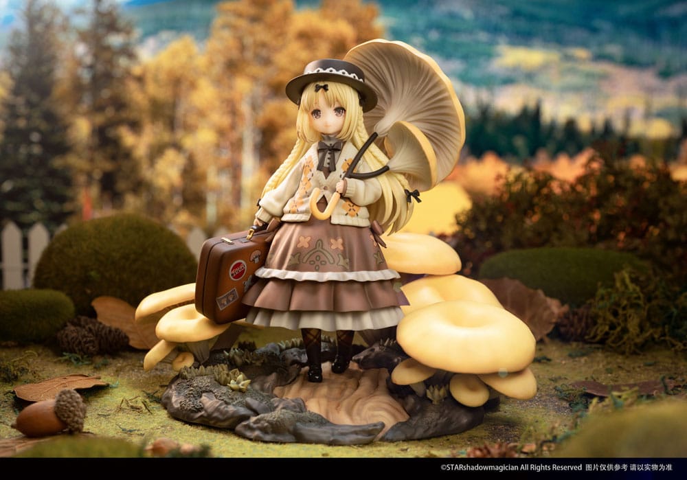 The Mushroom Girls PVC Statue 1/1 Serie No.3 Pleurotus Citrinopileatus 24 cm Image 7