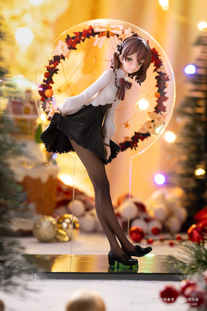 Original Character PVC Statue 1/8 Desktop Girls Series Winter Ringo Another Color 24 cm Image 4