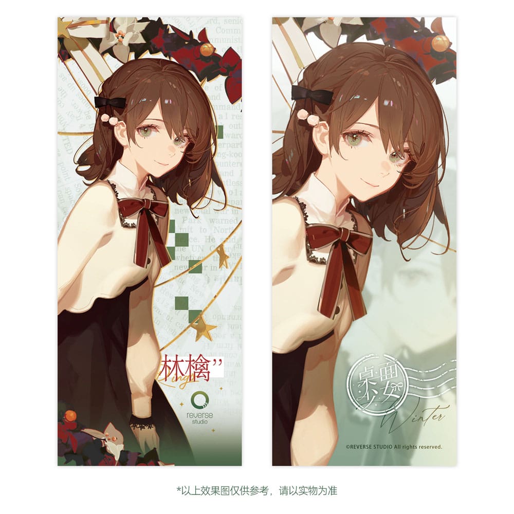 Original Character PVC Statue 1/8 Desktop Girls Series Winter Ringo Another Color 24 cm Image 19