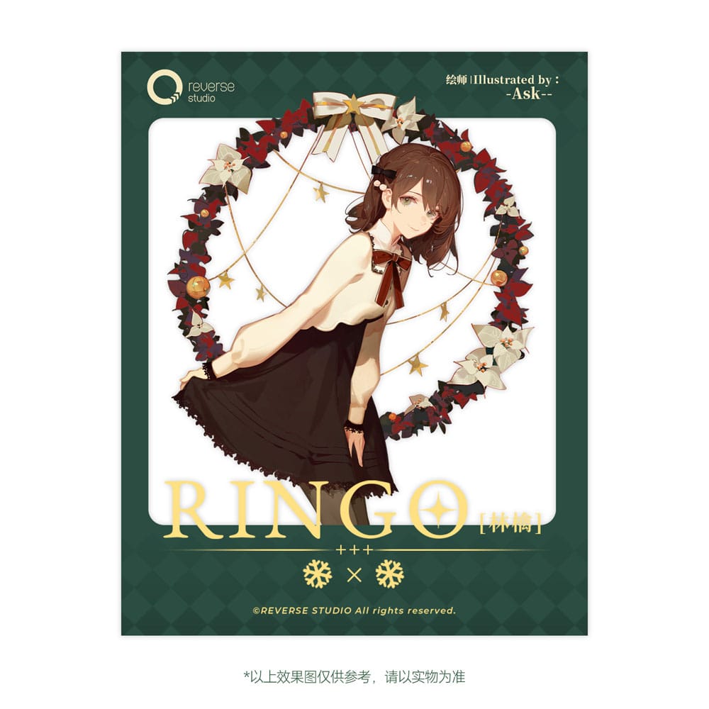 Original Character PVC Statue 1/8 Desktop Girls Series Winter Ringo Another Color 24 cm Image 20