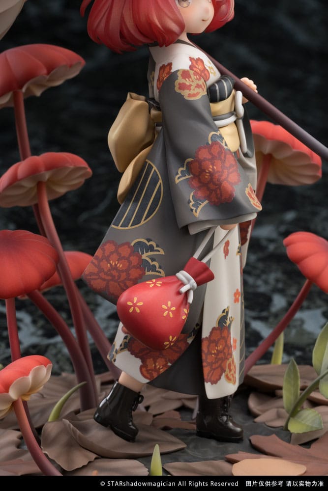 The Mushroom Girls PVC Statue 1/1 No.6 Marasmius Haematocephalus 23 cm Image 5