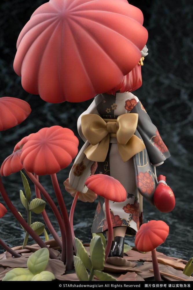 The Mushroom Girls PVC Statue 1/1 No.6 Marasmius Haematocephalus 23 cm Image 7