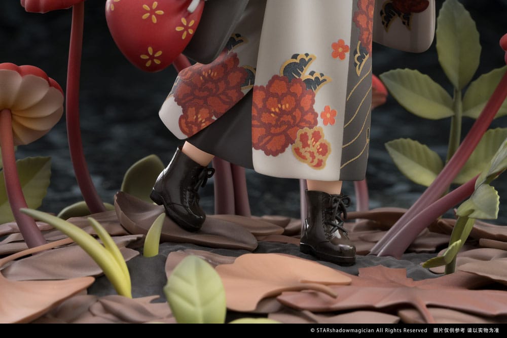 The Mushroom Girls PVC Statue 1/1 No.6 Marasmius Haematocephalus 23 cm Image 9