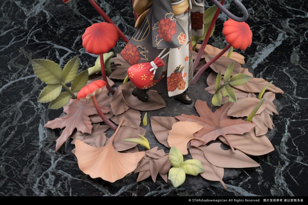 The Mushroom Girls PVC Statue 1/1 No.6 Marasmius Haematocephalus 23 cm Image 10