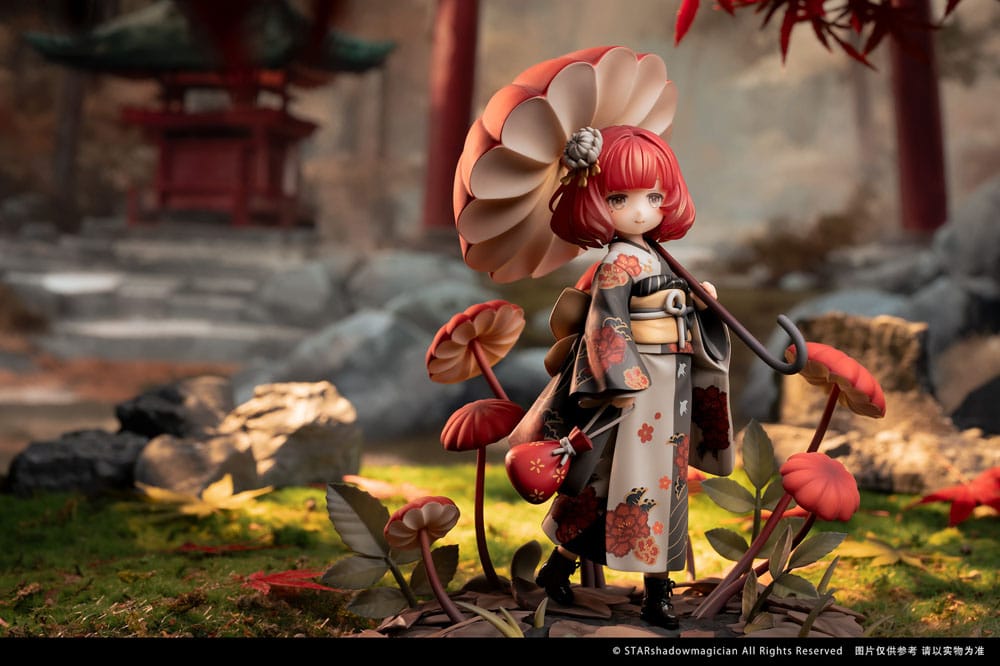 The Mushroom Girls PVC Statue 1/1 No.6 Marasmius Haematocephalus 23 cm Image 12