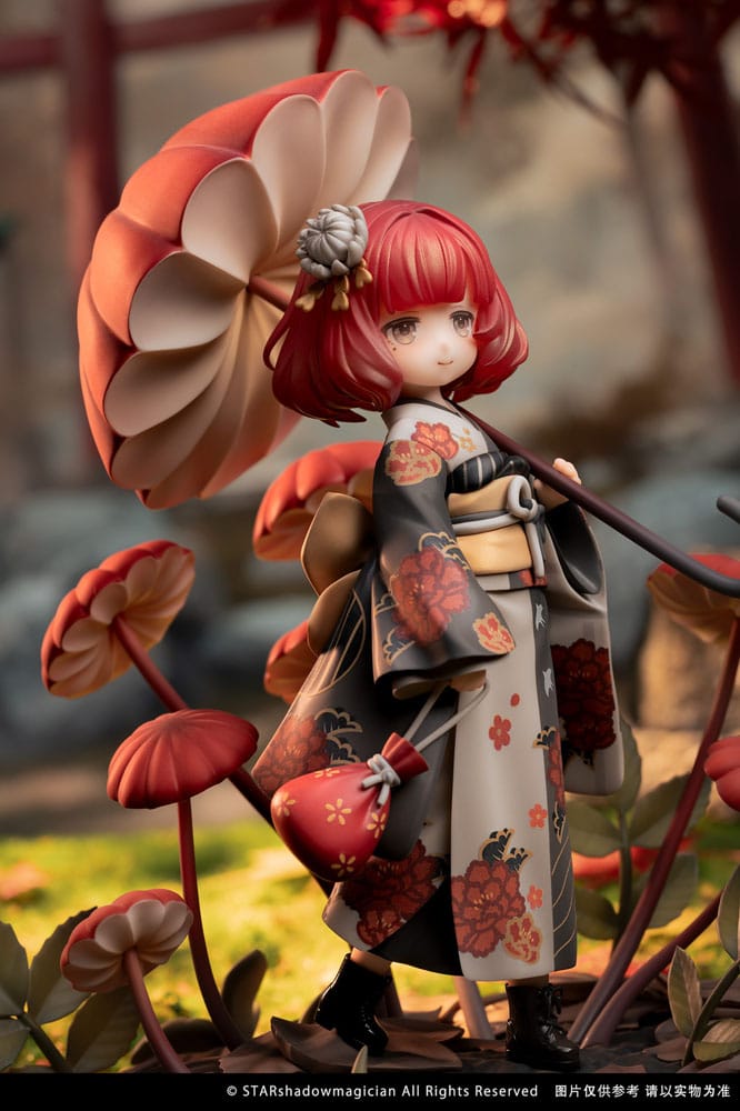 The Mushroom Girls PVC Statue 1/1 No.6 Marasmius Haematocephalus 23 cm Image 13