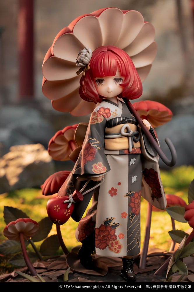 The Mushroom Girls PVC Statue 1/1 No.6 Marasmius Haematocephalus 23 cm Image 14
