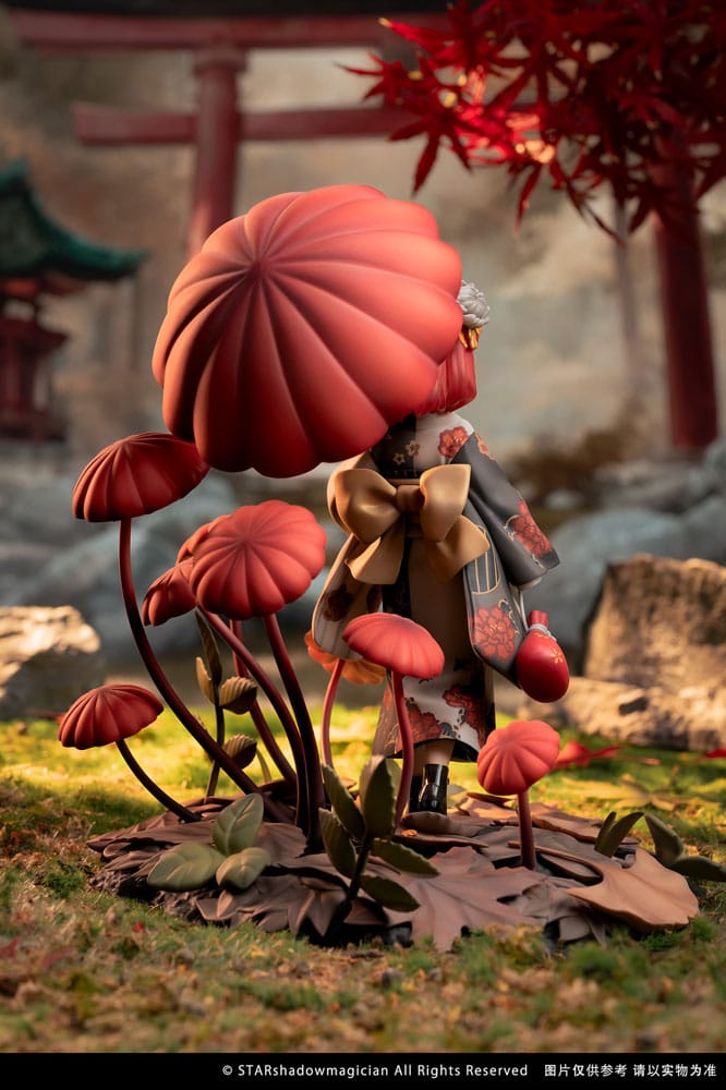 The Mushroom Girls PVC Statue 1/1 No.6 Marasmius Haematocephalus 23 cm Image 16