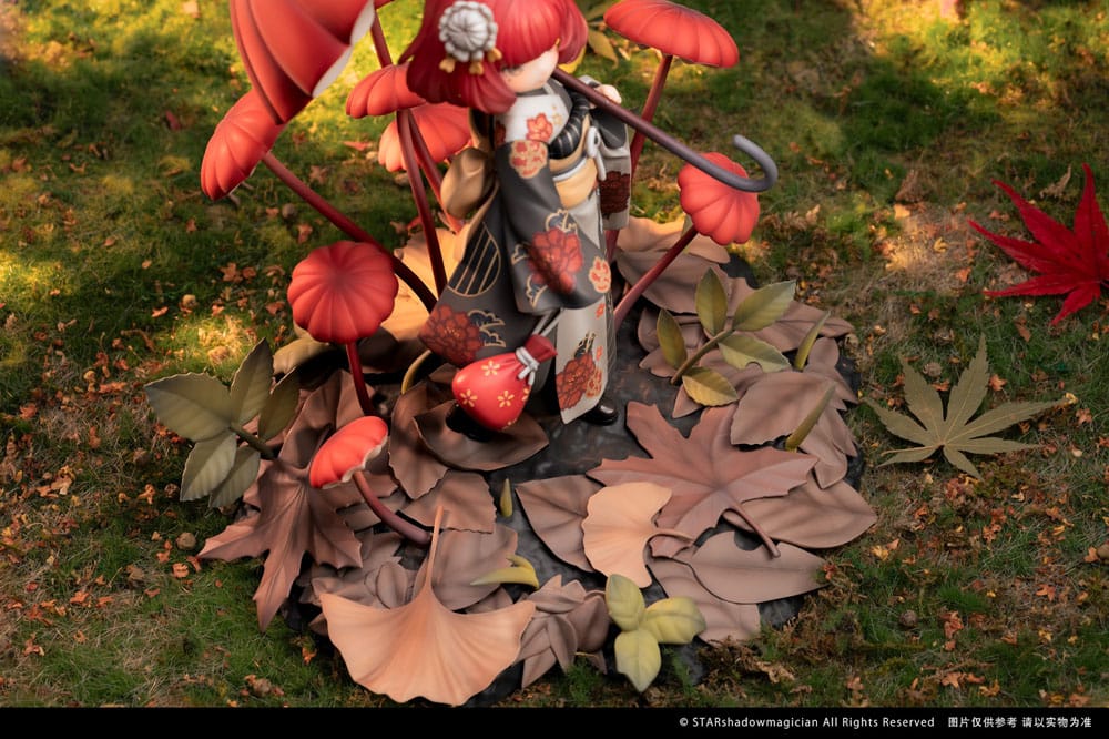 The Mushroom Girls PVC Statue 1/1 No.6 Marasmius Haematocephalus 23 cm Image 17