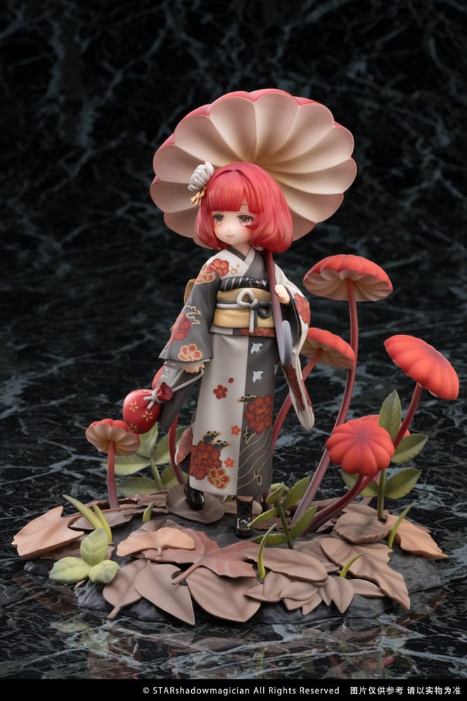 The Mushroom Girls PVC Statue 1/1 No.6 Marasmius Haematocephalus 23 cm Image 19