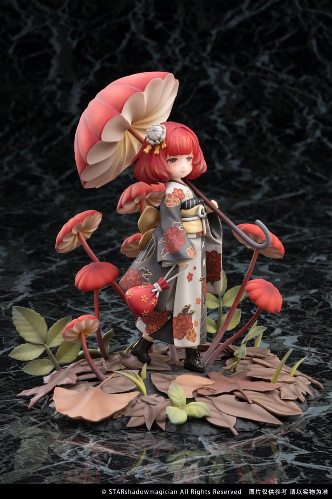The Mushroom Girls PVC Statue 1/1 No.6 Marasmius Haematocephalus 23 cm Image 23