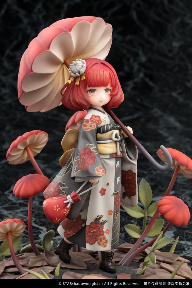 The Mushroom Girls PVC Statue 1/1 No.6 Marasmius Haematocephalus 23 cm Image 24
