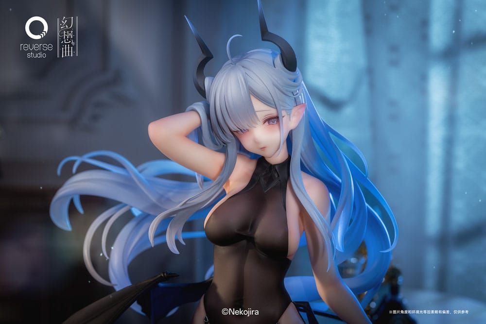 Original Character Fantasias Series Statue 1/6 Thea-chan Apprentice Succubus Ver. (Underwear Edition) 29 cm Image 8