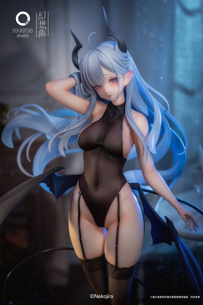 Original Character Fantasias Series Statue 1/6 Thea-chan Apprentice Succubus Ver. (Underwear Edition) 29 cm Image 9