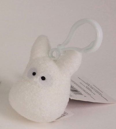 Mein Nachbar Totoro Plüsch-Anhänger Totoro weiß 6 cm Image