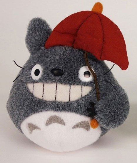 Mein Nachbar Totoro Plüschfigur Totoro Red Umbrella 15 cm Image