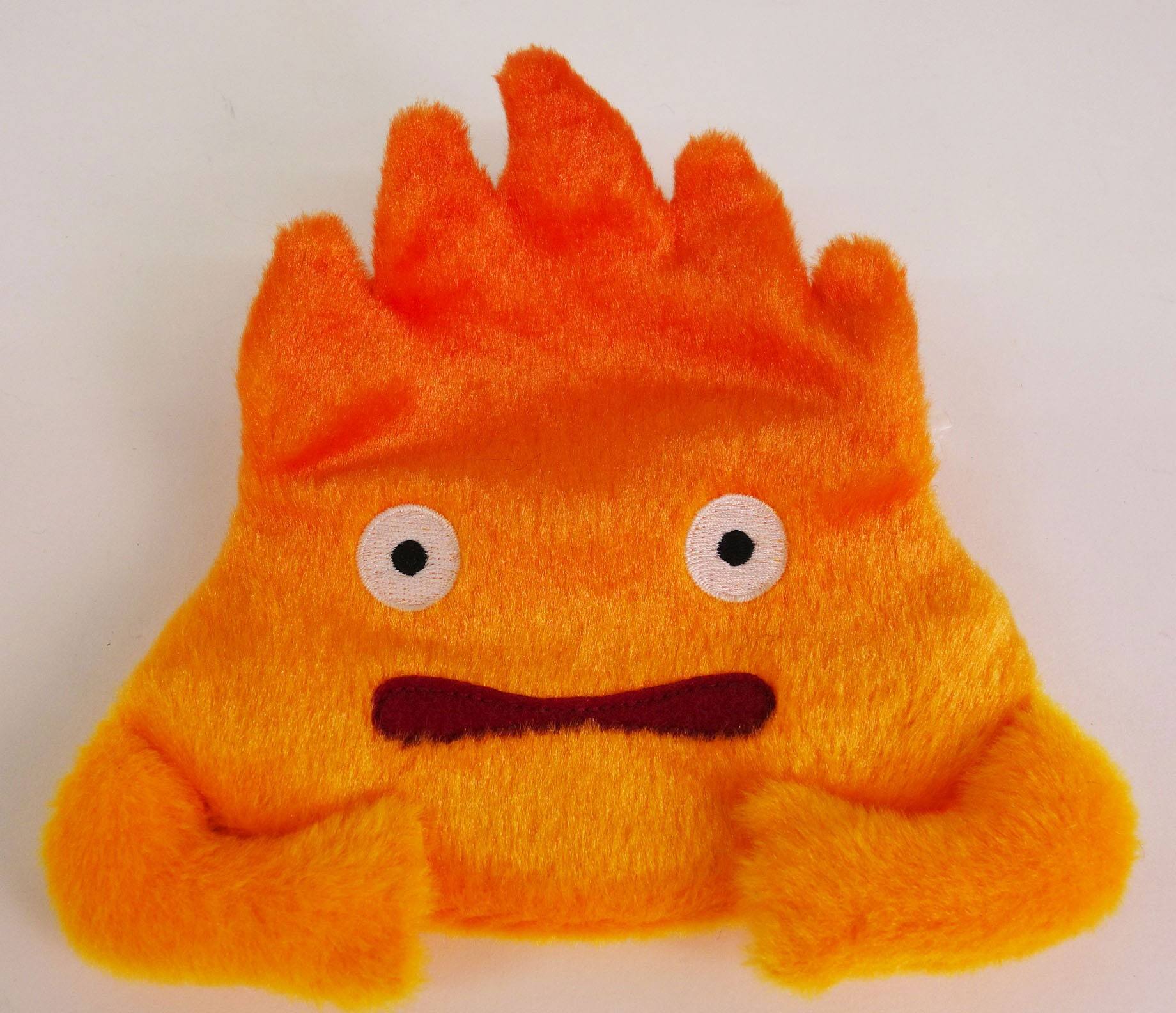 Das wandelnde Schloss Plüsch-Geldbeutel Calcifer 12 cm Image
