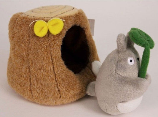 Mein Nachbar Totoro Plüschfigur Totoro Baumstamm 10 cm Image
