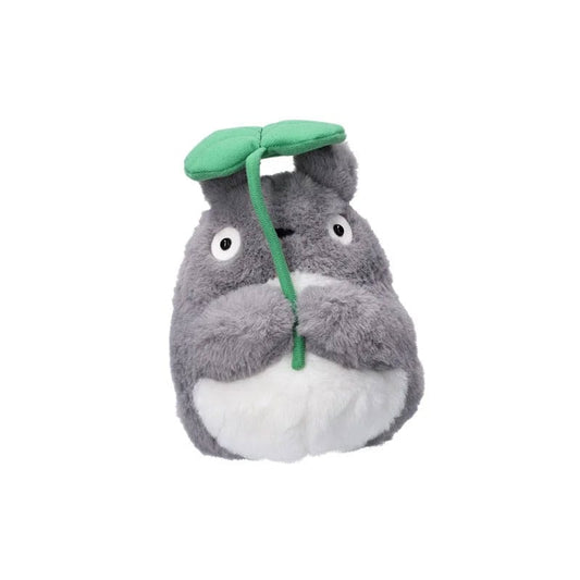 Mein Nachbar Totoro Nakayoshi Plüschfigur Big Totoro with leaf 21 cm Image 1