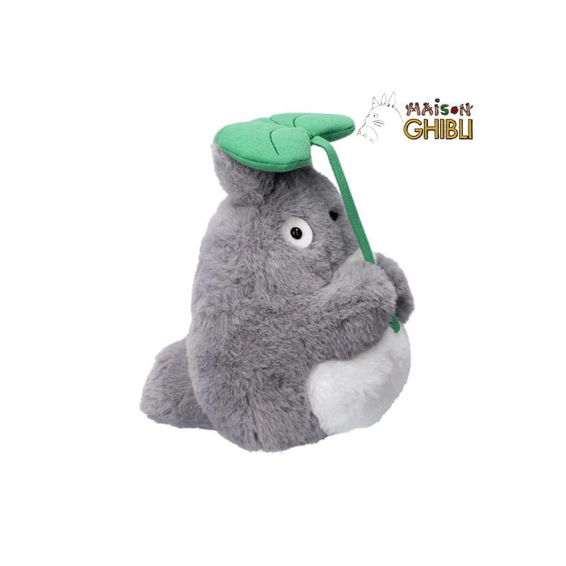 Mein Nachbar Totoro Nakayoshi Plüschfigur Big Totoro with leaf 21 cm Image 6