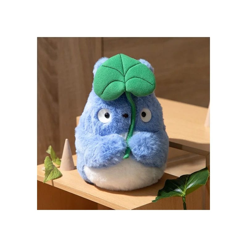 Mein Nachbar Totoro Nakayoshi Plüschfigur Medium Totoro with leaf 20 cm Image 3