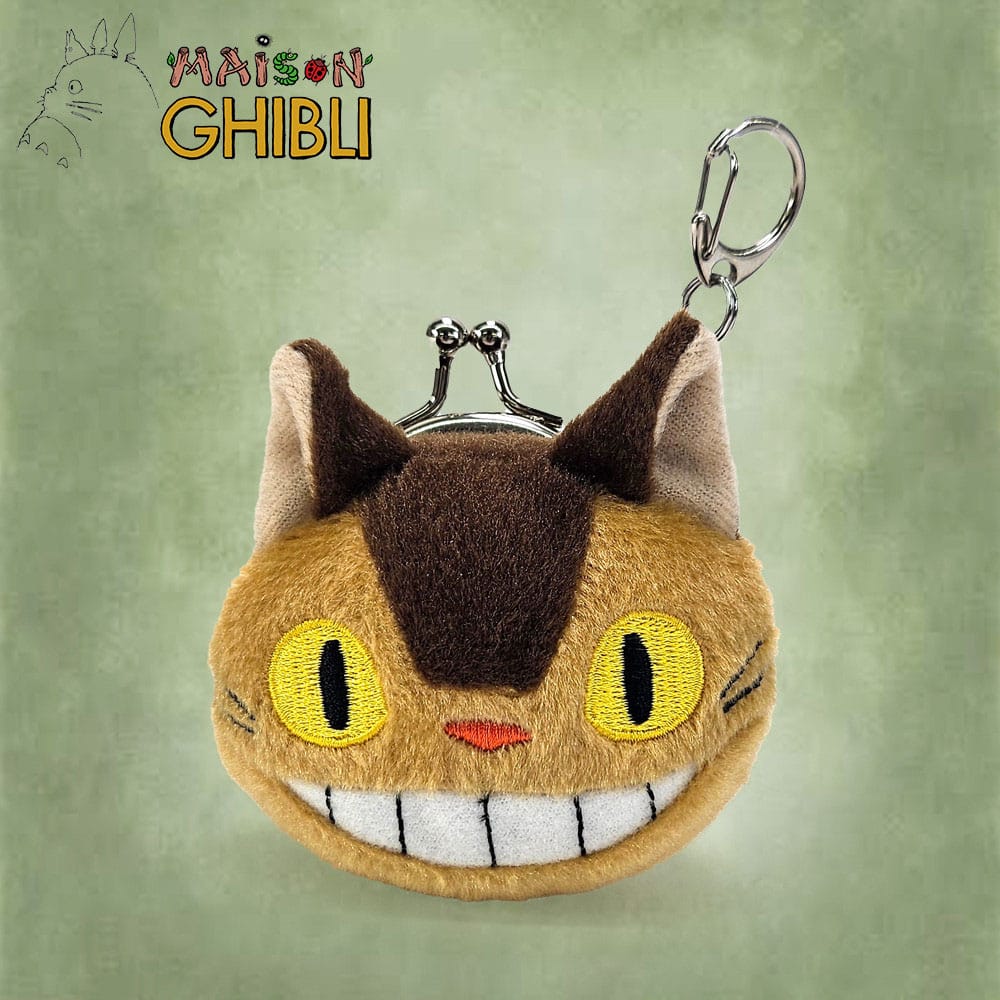 Mein Nachbar Totoro Funwari Mini Plüsch-Geldbeutel Cat Bus Image