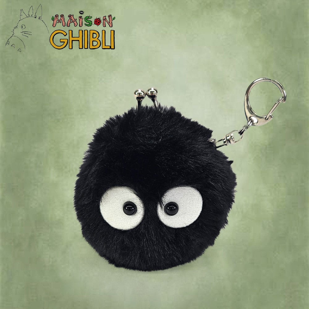Mein Nachbar Totoro Funwari Mini Plüsch-Geldbeutel Soot Sprite Image