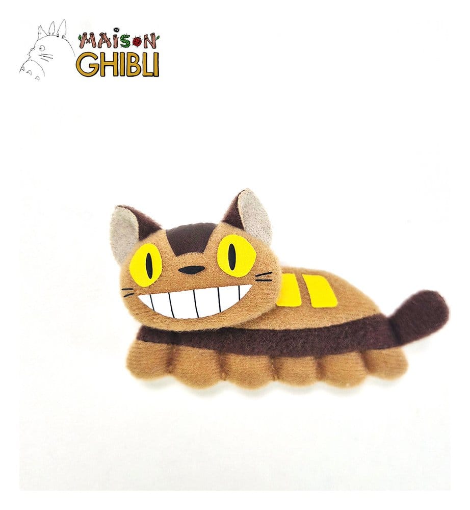 Mein Nachbar Totoro Mini Plüsch Magnet Catbus 7 cm Image