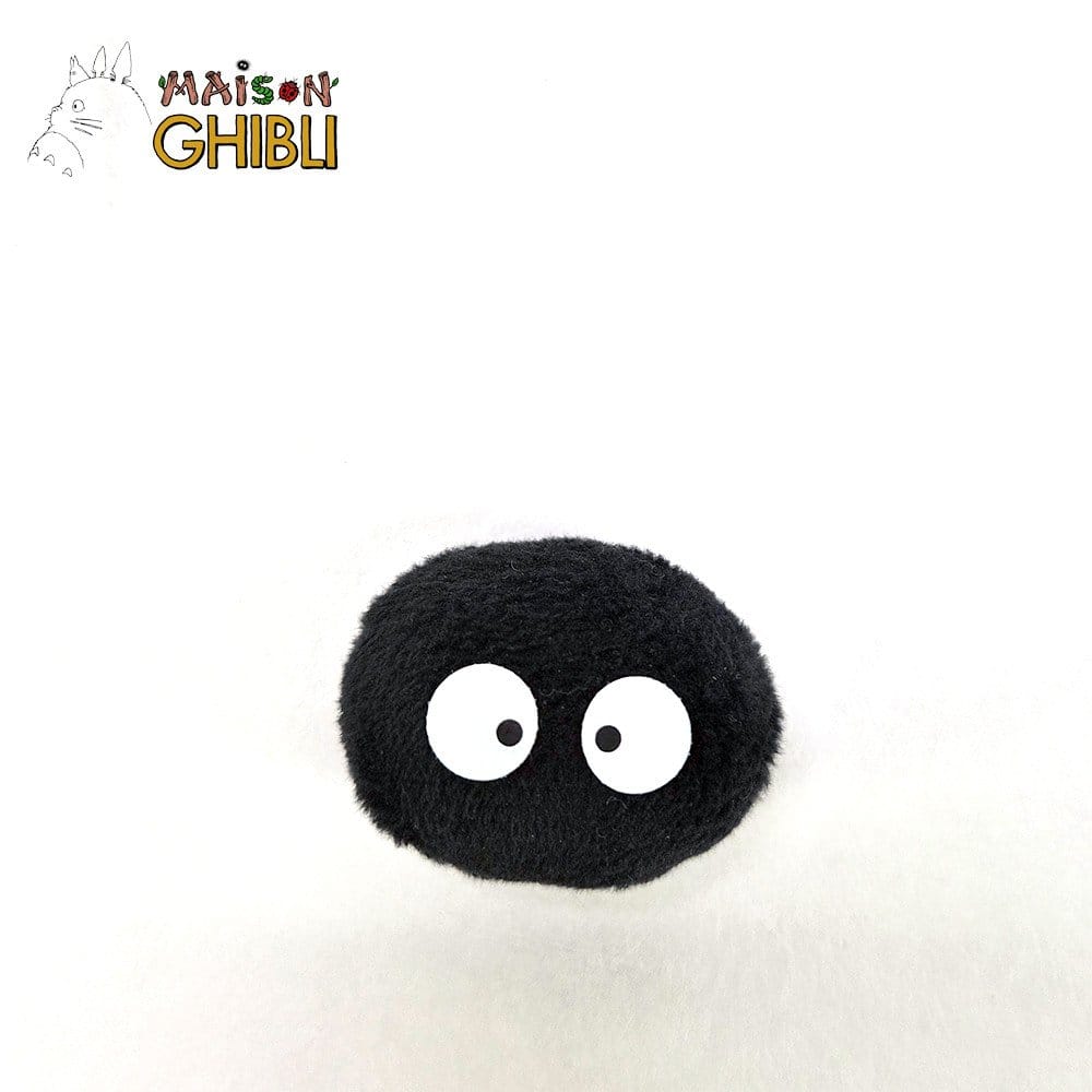 Mein Nachbar Totoro Mini Plüsch Magnet Soot Sprite 3 cm Image
