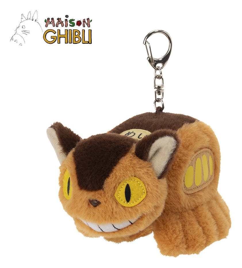 Mein Nachbar Totoro Nakayoshi Plüsch-Schlüsselanhänger Catbus Image
