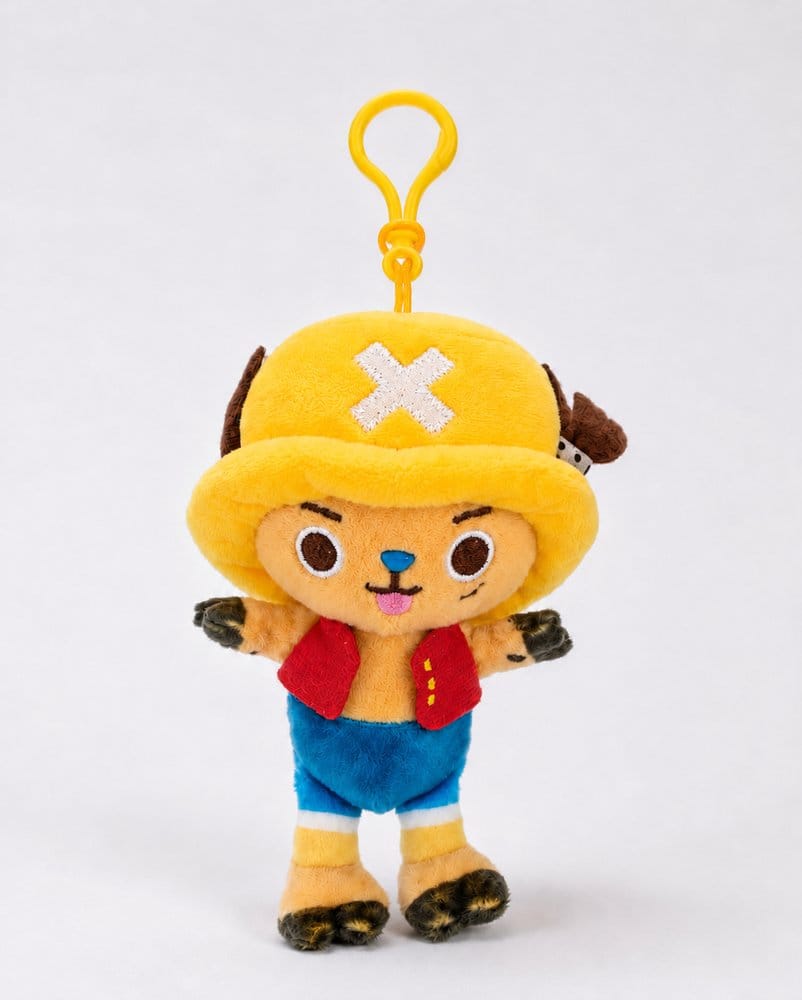 One Piece Plüsch Schlüsselanhänger Chopper x Luffy / Ruffy 11 cm Image