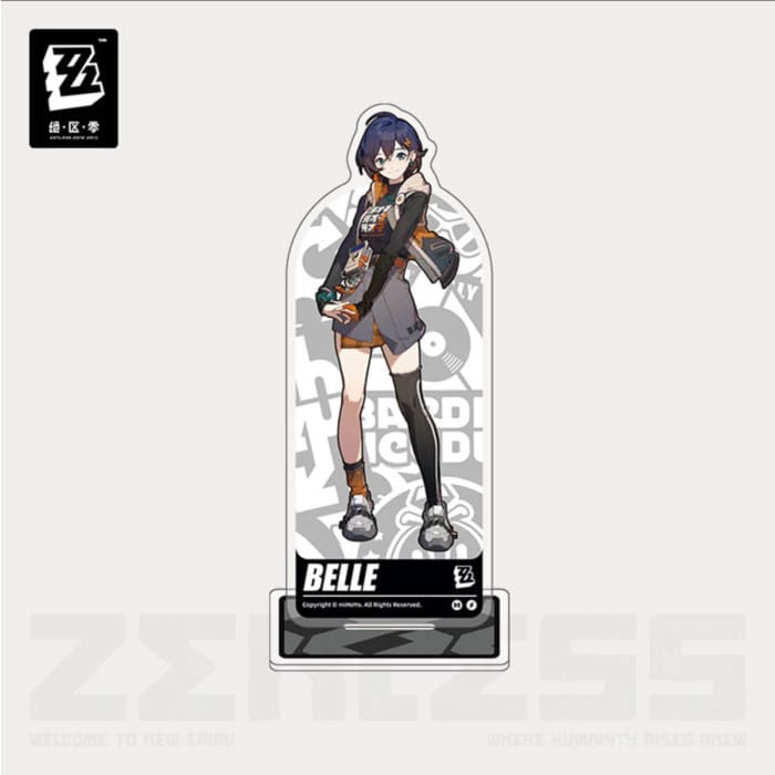 Zenless Zone Zero Character Illustration Series Acryl Stand Belle 17 cm Image