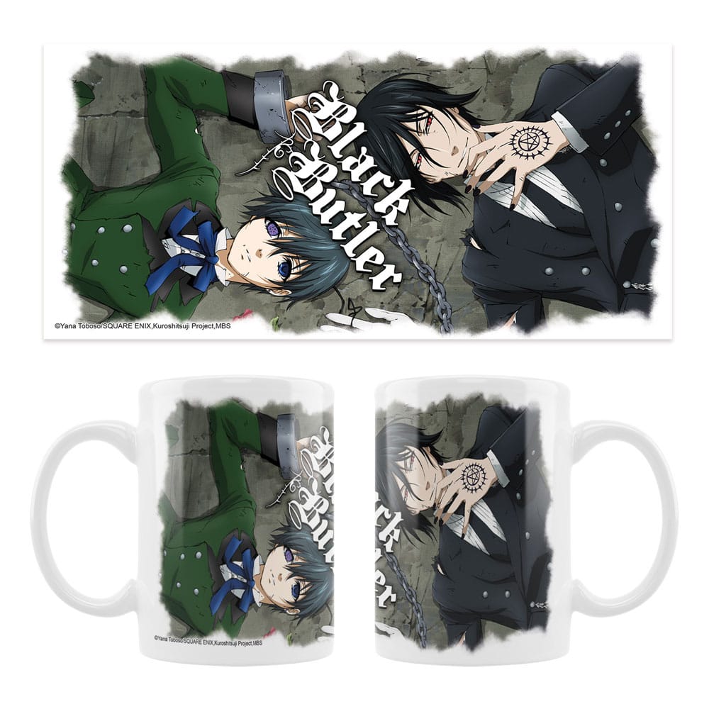 Black Butler Keramiktasse Ciel, Sebastian Image
