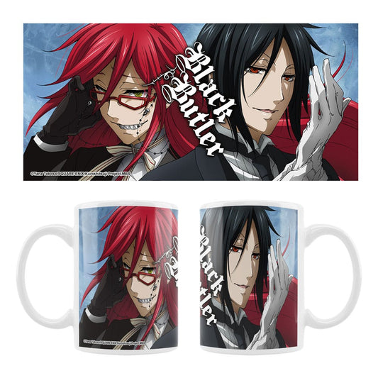 Black Butler Keramiktasse Grell, Sebastian Image