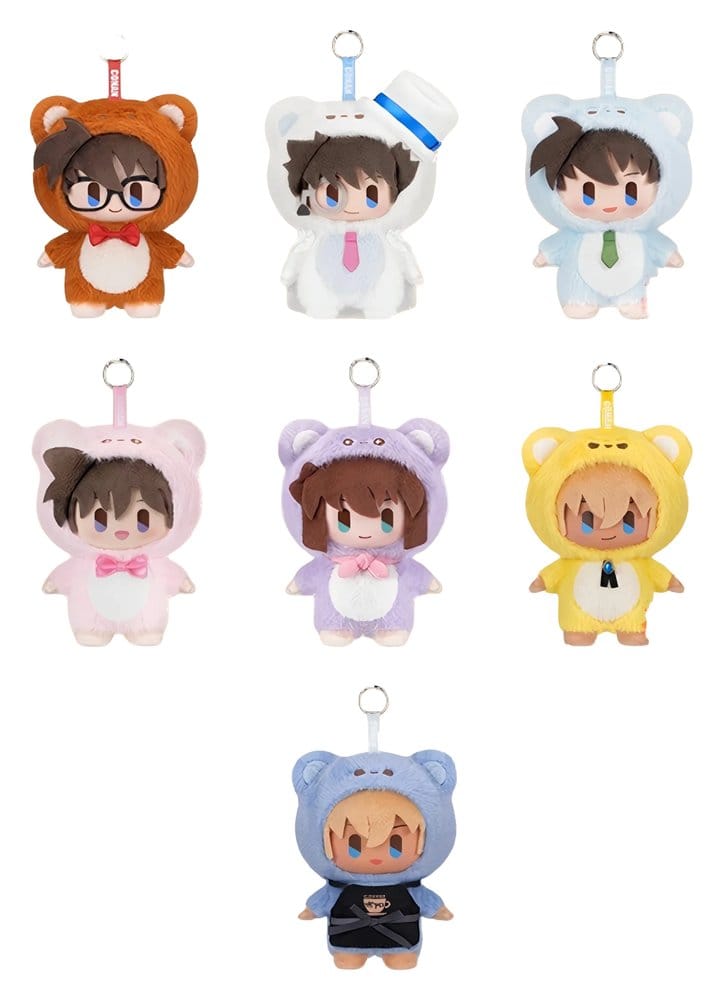 Detektiv Conan Plüschfiguren Bear Detective Series Blind Box 15 cm Display (6) Image 1