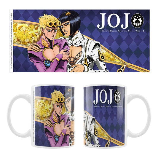 JoJo´s Bizarre Adventure Part 5: Golden Wind Keramiktasse Giorno & Bruno Image
