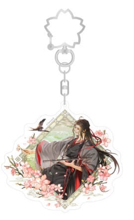 Grandmaster of Demonic Cultivation Spring Season Series Acryl Schlüsselanhänger Wei Wuxian 7 cm Image