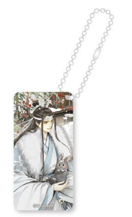 Grandmaster of Demonic Cultivation Winter Season Series Acryl Domino Schlüsselanhänger Lan Wangji 6 cm Image