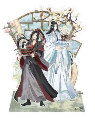 Grandmaster of Demonic Cultivation Acryl Stand Wei Wuxian & Lan Wangji Birthday Ver. 20 cm Image