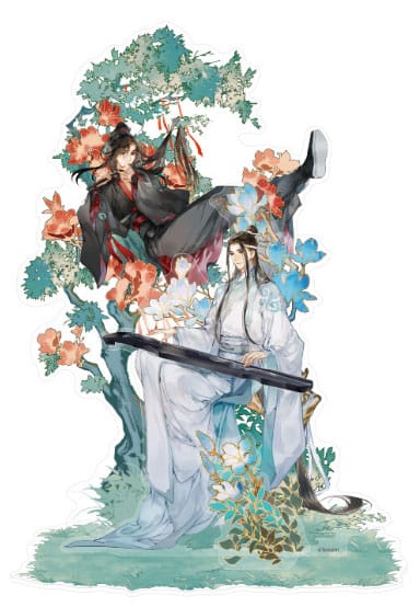 Grandmaster of Demonic Cultivation Acryl Stand Wei Wuxian & Lan Wangji Lin Lu Wen Ge Ver. 26 cm Image