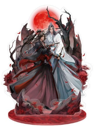 Grandmaster of Demonic Cultivation Acryl Stand Wei Wuxian & Lan Wangji 5th Anniversary Ver. 20 cm Image