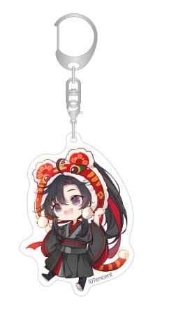 Grandmaster of Demonic Cultivation Acryl Schlüsselanhänger Wei Wuxian Chibi Style 7 cm Image