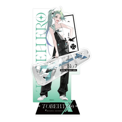 To Be Hero X Acryl-Aufsteller Hero Show Series Lucky Cyan 17 cm Image 1