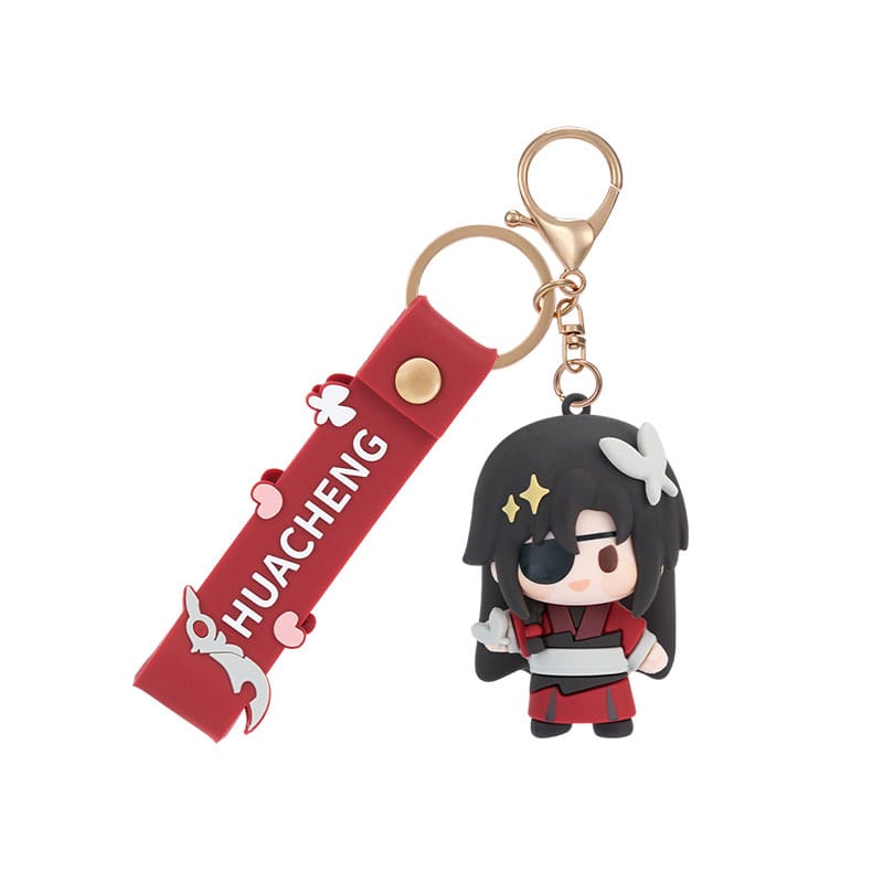 Heaven Official´s Blessing Gummi-Schlüsselanhänger Hua Cheng 6 cm Image